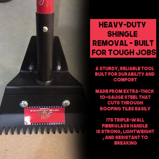 Shingle Remover with D-Grip Handle
