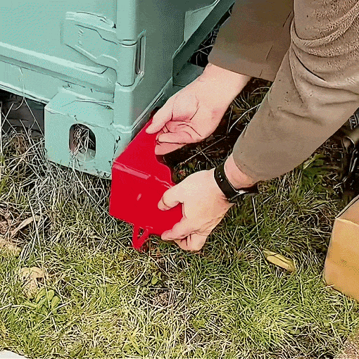 2-Pack Shipping Container Jack Lug with Handle