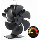 Heat-Powered Wood Stove Fan