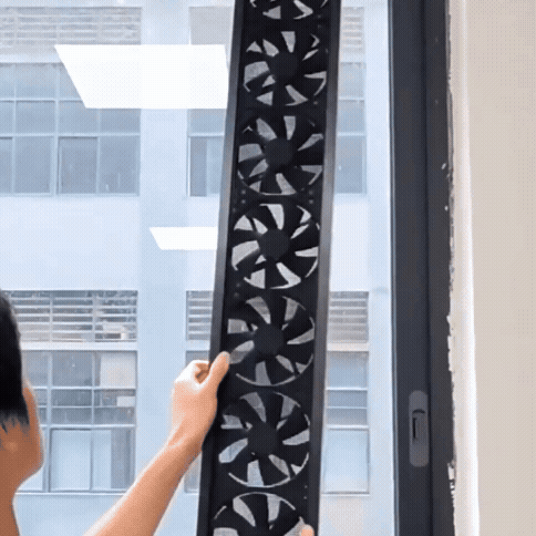Detachable Window Exhaust Fan for Sliding Windows