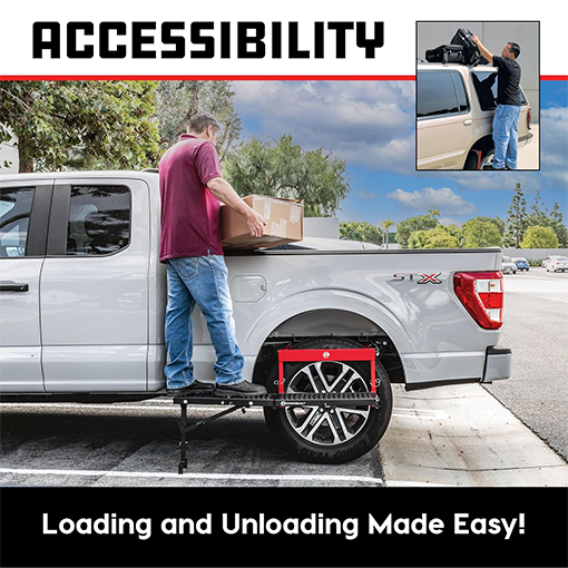 Double Platform Truck Tire Step
