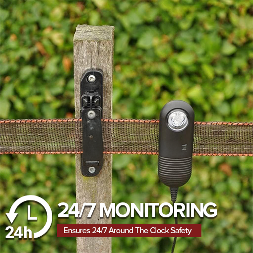 Electric Live Fence Indicator