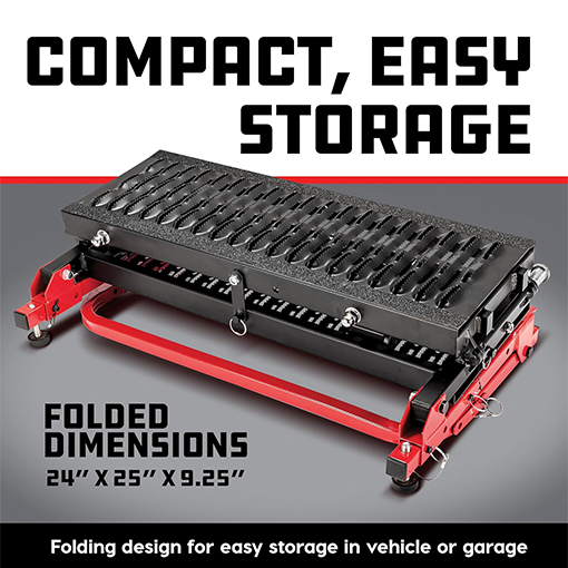Double Platform Truck Tire Step