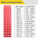 Bolt and Nut Identifier Gauge