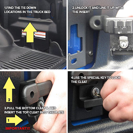 Truck Bed Tie Down Anchors