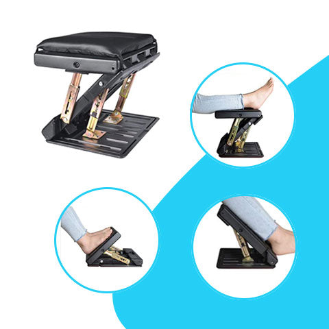 2-in-1 Adjustable Footrest