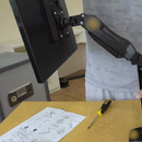 Desk Monitor Swivel Mount