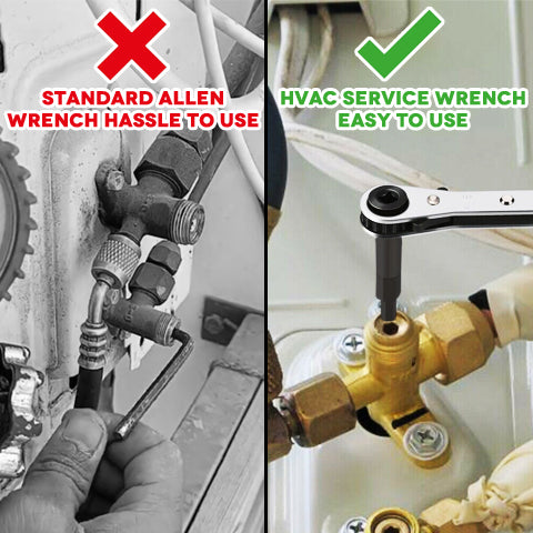 HVAC Service Wrench Tool Set