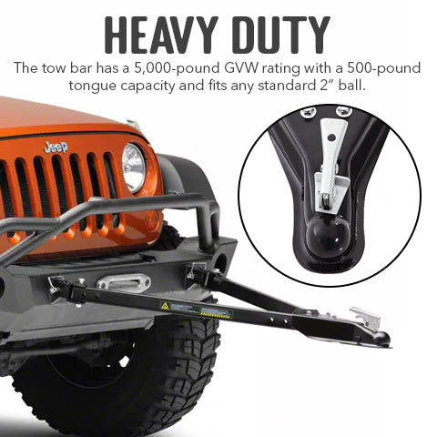4WD Adjustable Tow Bar Kit
