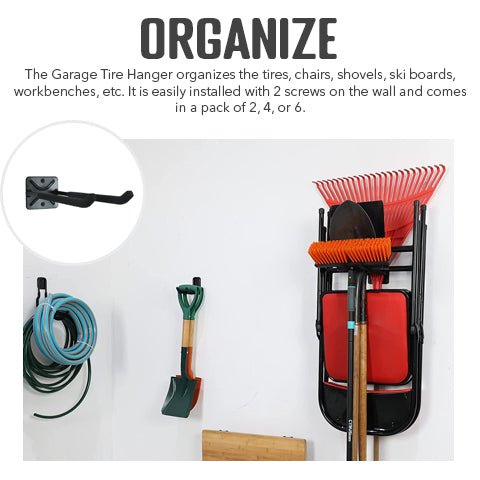 Garage Tire Hanger