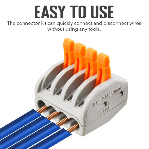 Lever Nut Wire Connector Kit