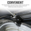 RV Spare Tire Winch