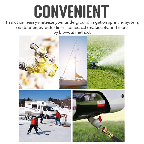 RV Winterizing Blowout Kit