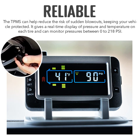 TPMS With Flow-Through Sensors