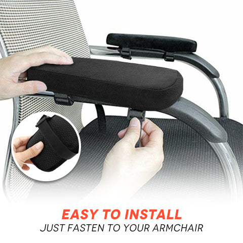 Universal Memory Foam Armrest Pads (Set of 2)