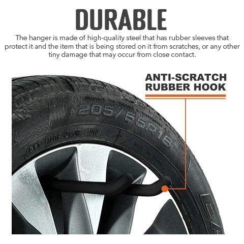 Garage Tire Hanger