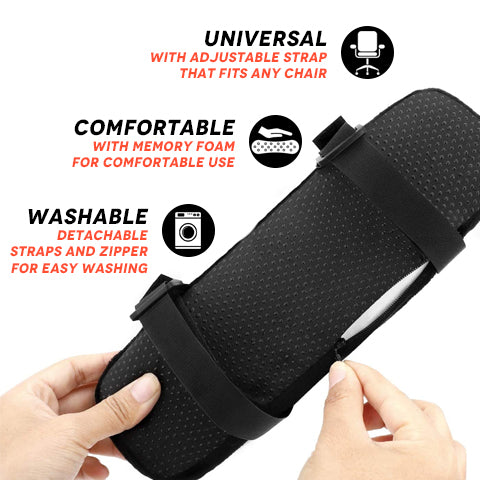Universal Memory Foam Armrest Pads (Set of 2)