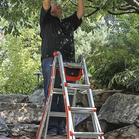 12 Inch Fabric Ladder Cargo Holder