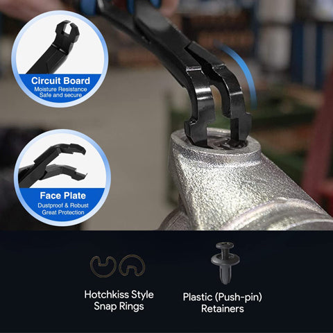 75-Degree Head Snap Ring Pliers