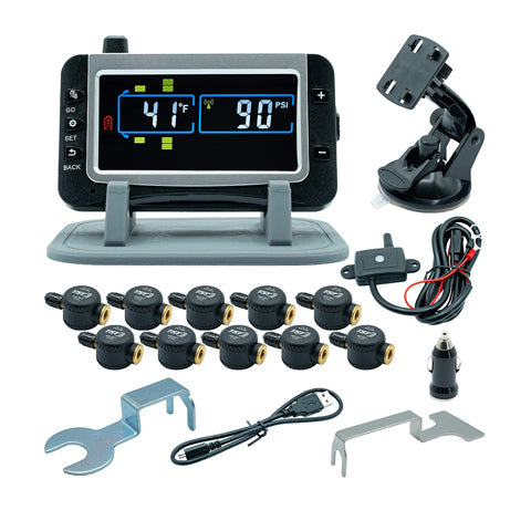 TPMS With Flow-Through Sensors