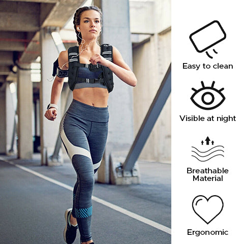 Adjustable Weighted Workout Vest