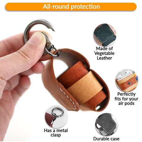 Air Pods Leather Case