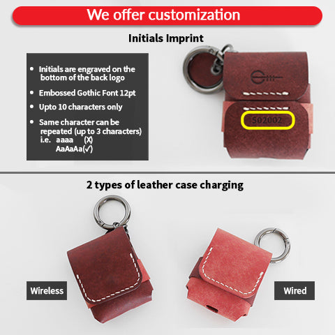 Air Pods Leather Case