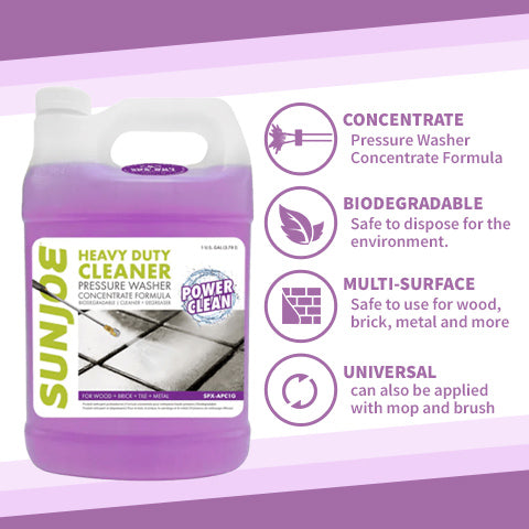 All-in-One Pressure Washer Detergent & Degreaser