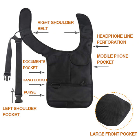 _Parts of the Anti-Theft Underarm Shoulder Bag