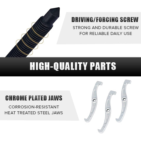 3-Jaw Gear Puller Set