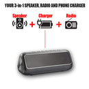 Portable Bluetooth Solar Speaker