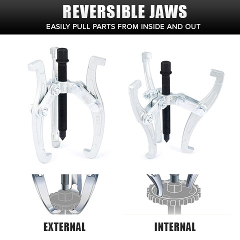 3-Jaw Gear Puller Set