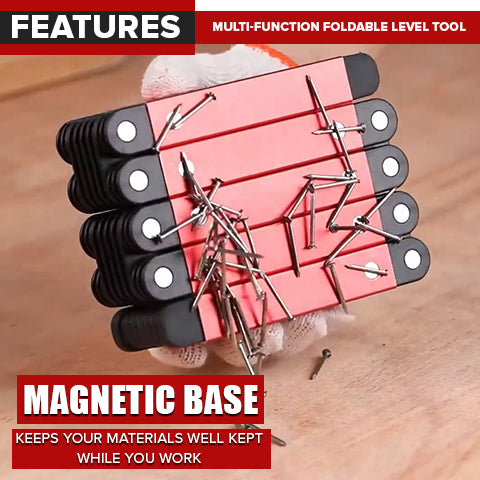 Multi-Function Foldable Level Tool