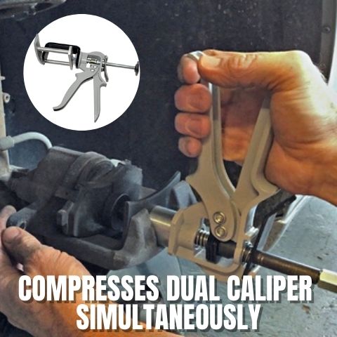 Dual Brake Caliper Compressor Tool