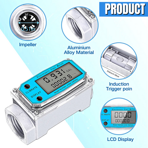 Electronic Fuel Flow Meter