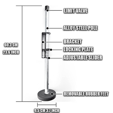 Extendable Ladder Leveler