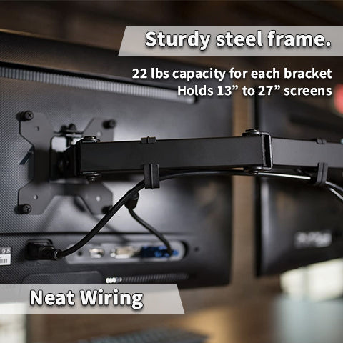Dual Monitor Desk Mount