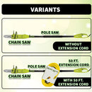 2-in-1 Electric Chain Saw & Pole Saw