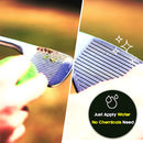 Just apply water; no chemicals needed