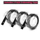 Label Maker includes with 3 Label Tapes