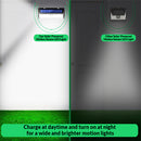 Solar-Powered Motion Sensor LED Light