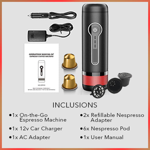 π₯ πππ₯ππ¬ ππππ π¦πππ π₯ $40 π’ππ π² | On-The-Go Espresso Machine β