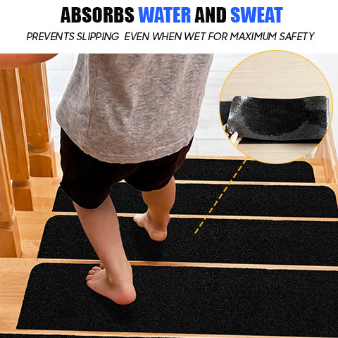 Absorbs water and sweat