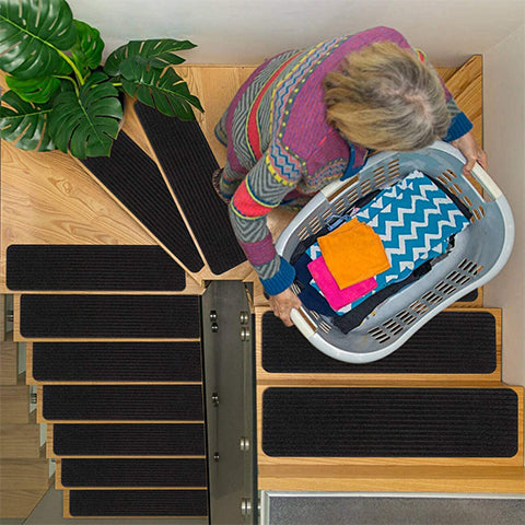 Stair Treads Non-Slip Carpet (Set of 15)