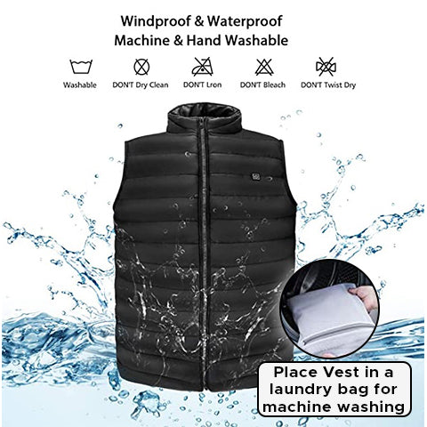 Universal USB-Charging Heated Vest