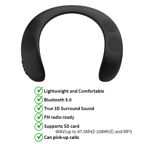 Wireless Wearable Speaker