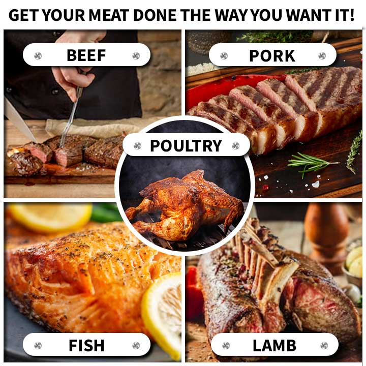 Wireless Smart Meat Thermometer