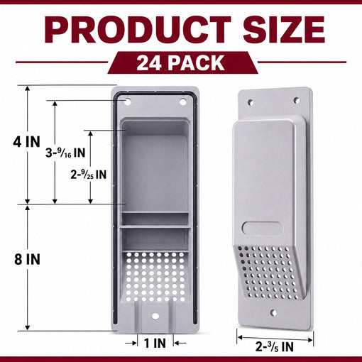 24-Pack Shipping Container Anti-Condensation Air Vent Kit
