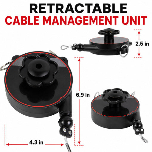 Universal EV Overhead Retractable Cable Management System