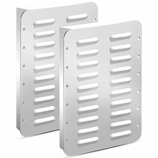 2-Pack Shipping Container Louvered Gable Air Vents